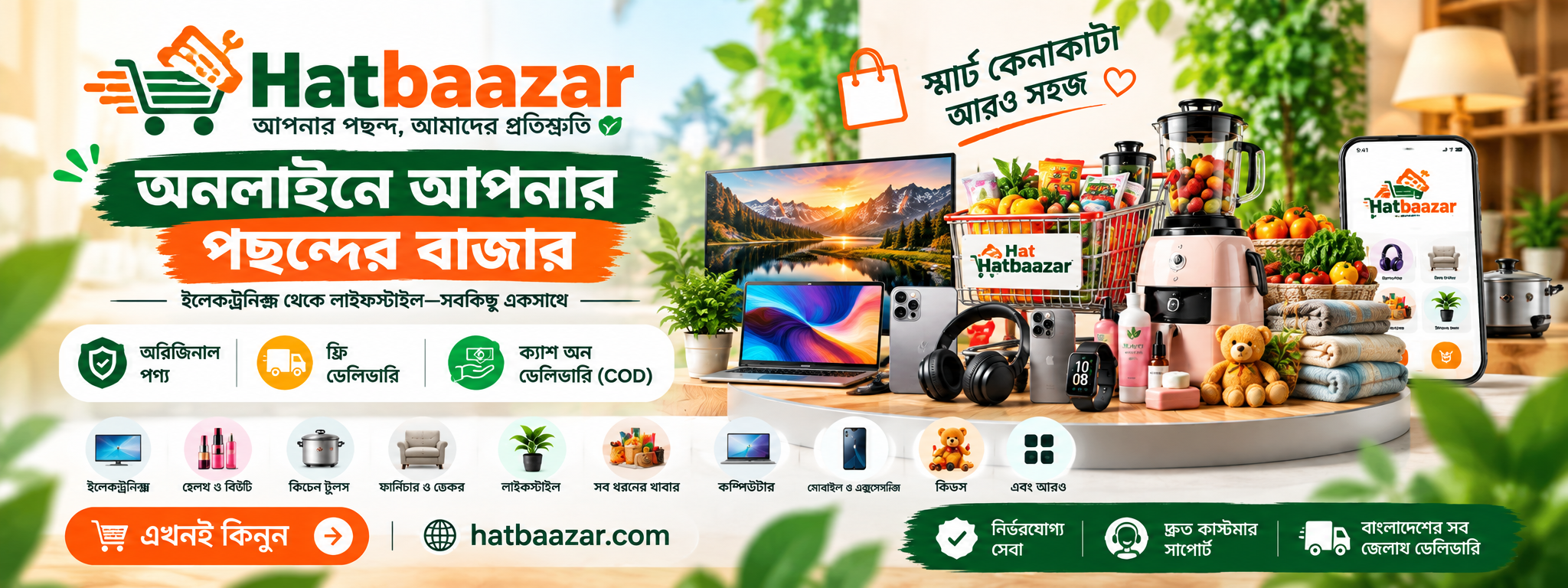 Organic Shop Banner